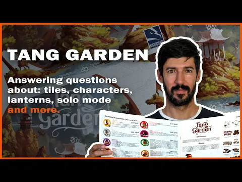 Tang Garden: Questions about tiles, characters, lanterns, line of sight and much more
