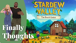 Finally Thoughts - Stardew Valley