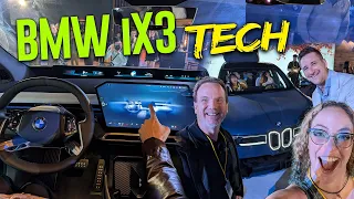 Exciting new tech inside BMW's iX3! AI and Panoramic Vision details!