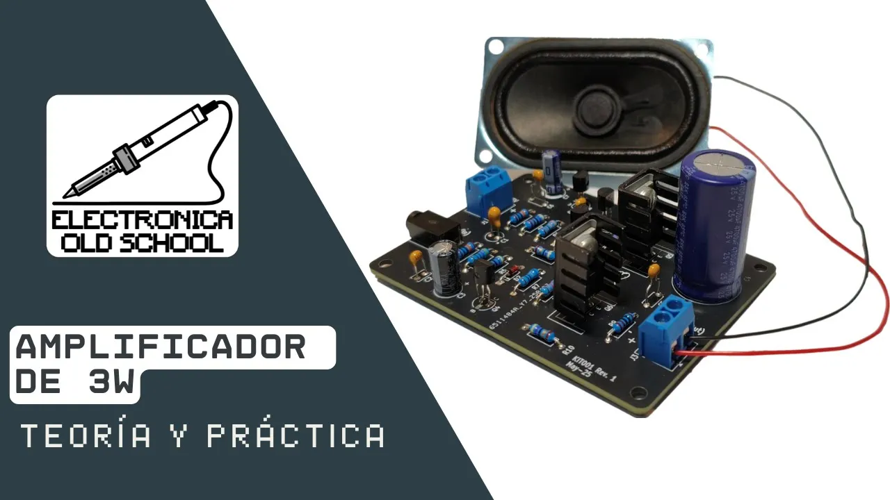 Video de Electrónica Old School