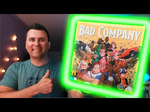 Bad Company – Possibly Better than Machi Koro, Space Base, and Valeria // Board Game Review