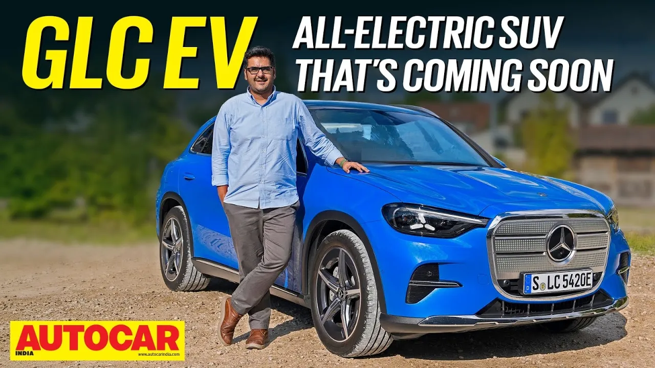 Mercedes-Benz GLC EV review - All-new and all-electric | Drive | @autocarindia1