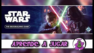 STAR WARS The Deckbuilding Game - Cómo se juega - TUTORIAL - Juego de Mesa