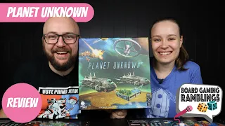 Planet Unknown - Board Game Review