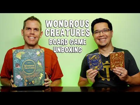 Unboxing Wondrous Creatures - Fantasy Board Game
