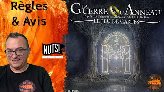 La guerre de l'anneau   Le jeu de cartes Règles et avis