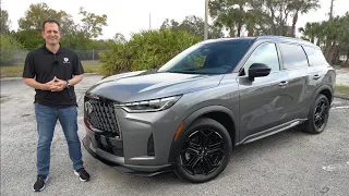 Is the 2026 Infiniti QX60 Sport a BETTER midsize luxury SUV than a Lexus TX350 F-Sport?