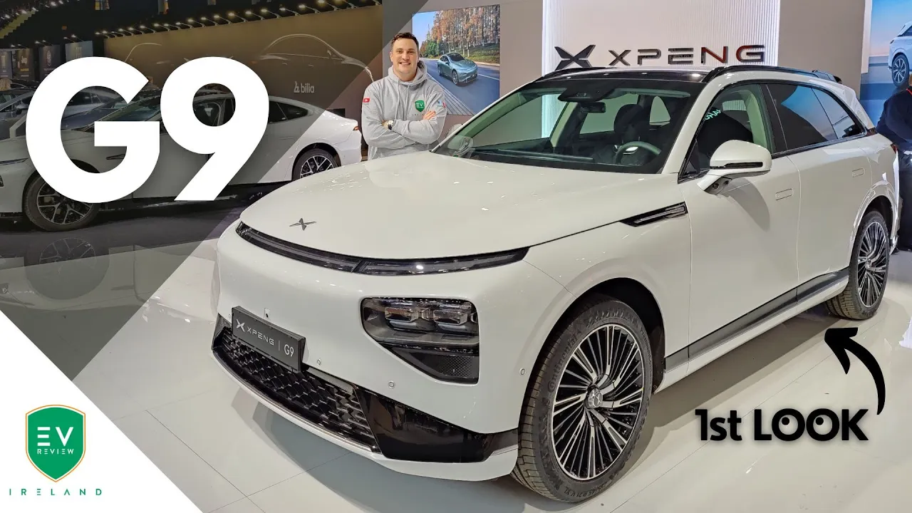 XPENG G9 - 1st Look Inside & Out of this Flagship Electric SUV