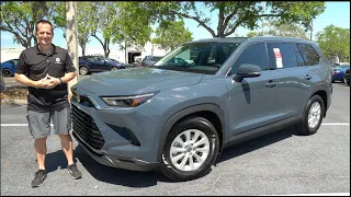 Is the 2025 Toyota Grand Highlander XLE a better SUV than a Honda Pilot V6?