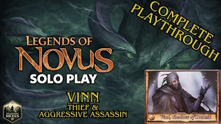 Let's Play! Legends of Novus | Complete Playthrough | Vinn the Thief