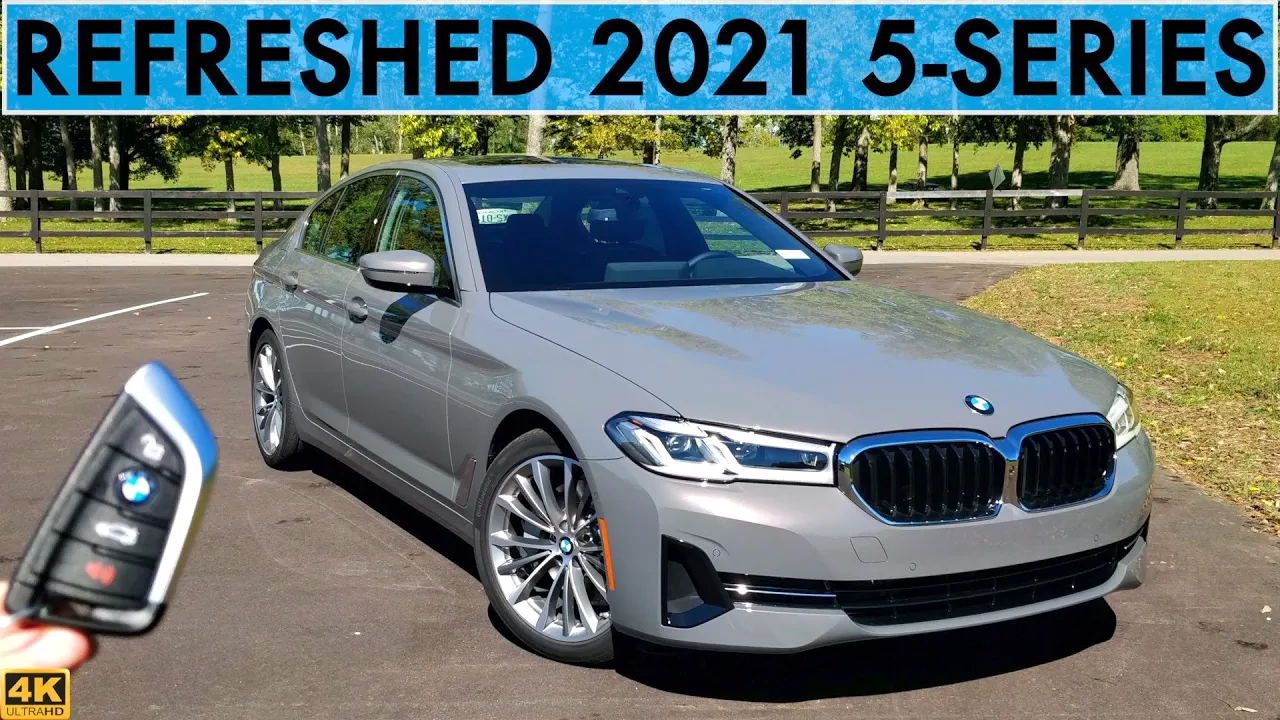 2021 BMW 5-Series // REFRESHED with a BIG Dose of 7-Series!