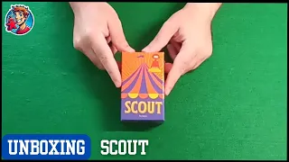 Unboxing | SCOUT | Ένα Meeple Την Ημέρα