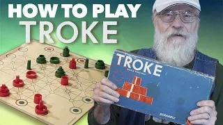 Troke is a strategy board game "cousin" of Scrabble!