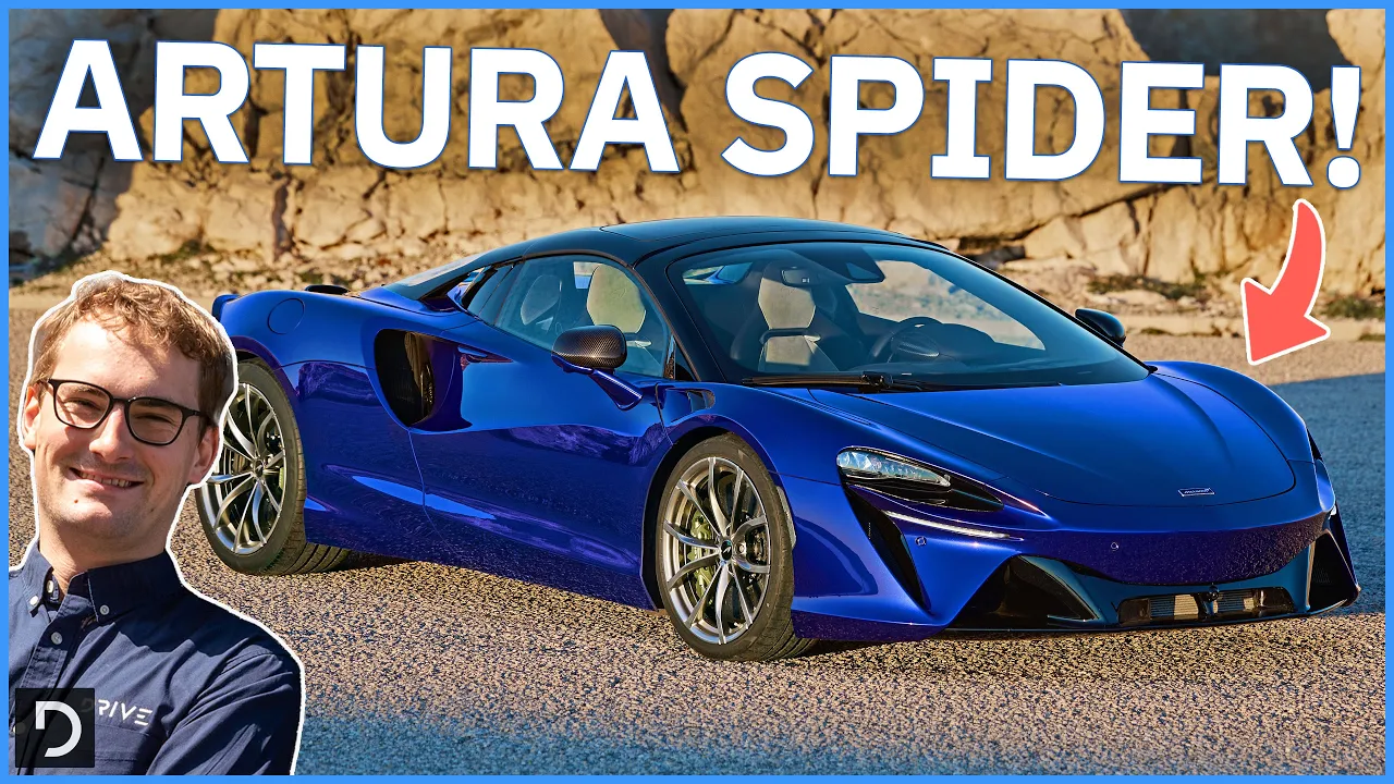McLaren Artura Spider 2025: Driving Topless Makes This McLaren Supercar Even Better! | Drive.com.au