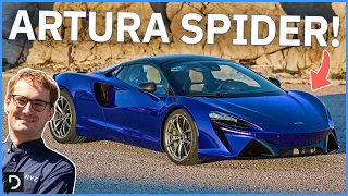 McLaren Artura Spider 2025: Driving Topless Makes This McLaren Supercar Even Better! | Drive.com.au