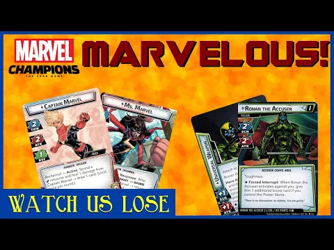 WATCH US LOSE: The Marvels vs Ronan