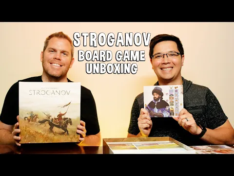 Unboxing Stroganov - Siberia Exploration Board Game