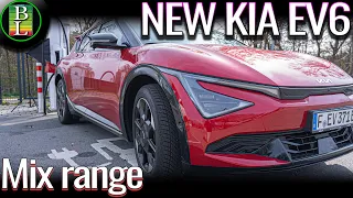 NEW 2025 KIA EV6 RWD (84kWh) - 110 km/h (68mph) range test