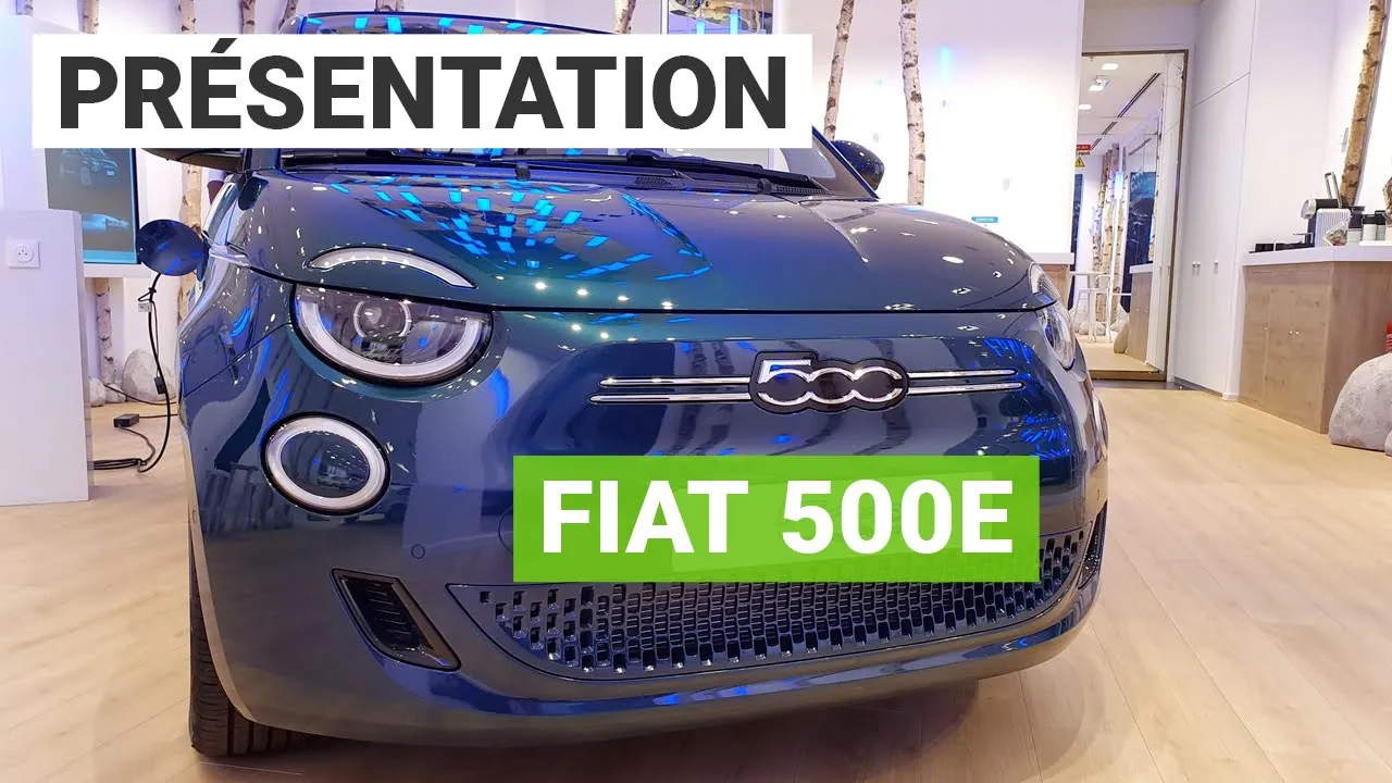 Fiat 500e : découverte de la citadine électrique