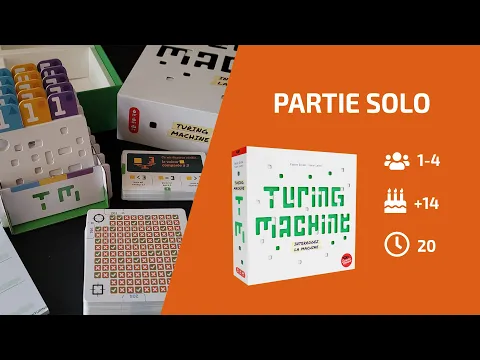 TURING MACHINE #1 | Partie solo (SPOIL énigme 12)