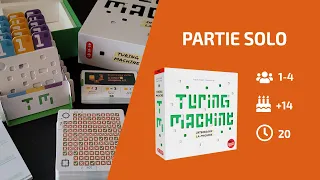 TURING MACHINE #1 | Partie solo (SPOIL énigme 12)