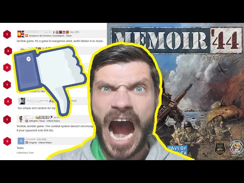 Memoir 44 NEGATIVE RATINGS SONG "Bodies" - Drowning Pool Parody