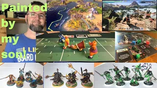 Josh Yaks about hobby time with his boys: Video and board games played in May 2026