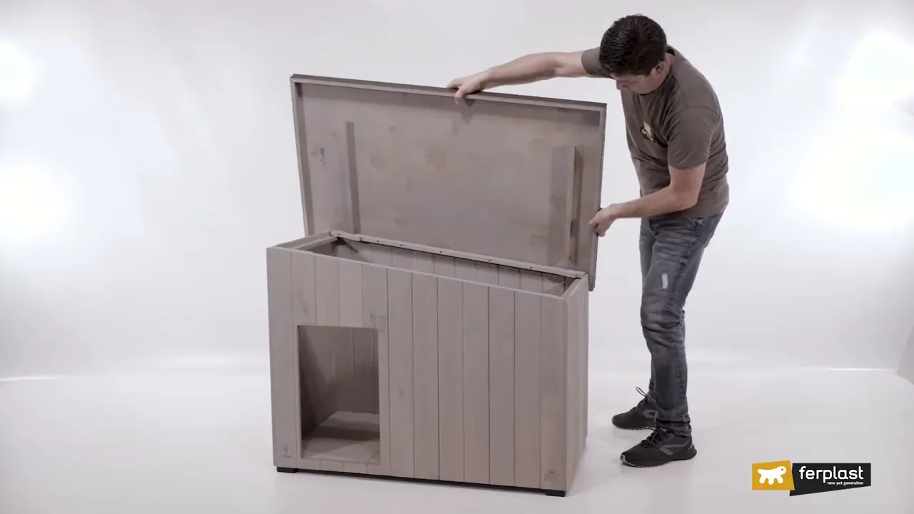 Будка для собак из северной сосны Ferplast Argo 100