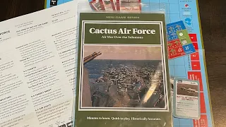 Cactus Air Force: Air War Over the Solomons (Decision Games) - Unbagging