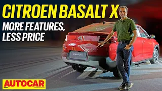 2025 Citroen Basalt X launched - Price, features, engines | Walkaround | Autocar India