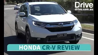 2017 Honda CR-V VTi She Says, He Says Review | Drive.com.au