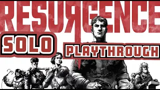 Resurgence - SOLO Playthrough - Trying to survive the wasteland vs the Mutants!