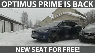 Optimus Prime back after 200k km service