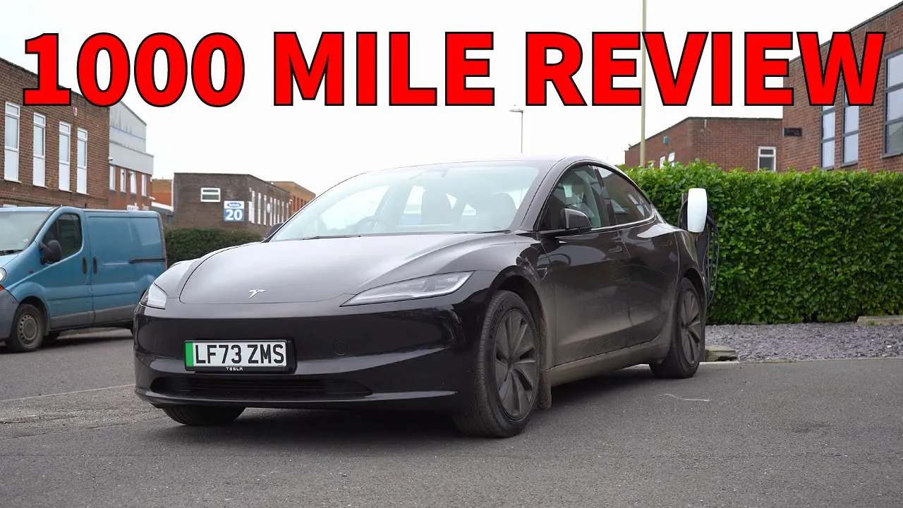 After 1,000 miles in 1 week, my verdict on the new 2024 Tesla Model 3 Long Range “Highland”