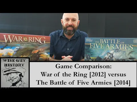 Game Comparison: 'War of the Ring' [2012] versus 'The Battle of Five Armies' [2014]