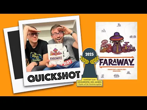 #Quickshot - Faraway (Catch Up Games 2023) | Hypespiel 2023