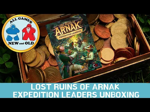 Lost Ruins of Arnak Expedition Leaders Unboxing