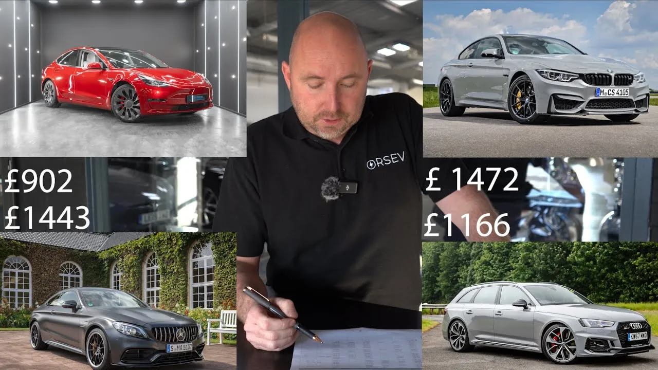 Electric Car Insurance: are they REALLY more expensive? Tesla/EVs v ICE compared. What do you pay?