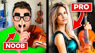 I Pranked PRO Violin Teachers by Pretending To Be a Beginner