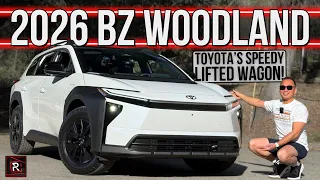The 2026 Toyota bZ Woodland Is An Unexpectedly Speedy Electric Adventure Ready Family SUV