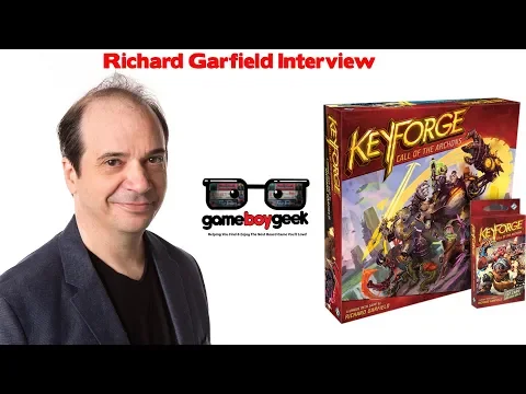 Richard Garfield Interview about Keyforge: Call of the Archons with the Game Boy Geek