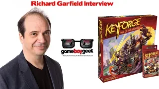 Richard Garfield Interview about Keyforge: Call of the Archons with the Game Boy Geek