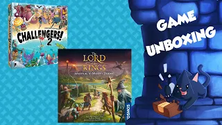 Unboxing Challengers 2 and LOTR Adventure to Mount Doom