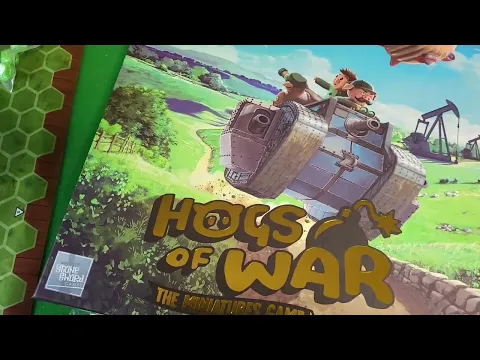 Hair Brained Games - Hogs of War Unboxing