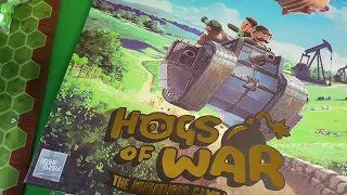 Hair Brained Games - Hogs of War Unboxing