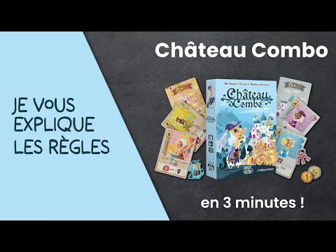 Je vous explique les règles du jeu CHATEAU COMBO en moins de 3 minutes!
