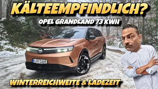 Made in Germany! Opel Grandland electric 73 kWh Winterreichweite Ladezeit uvm.