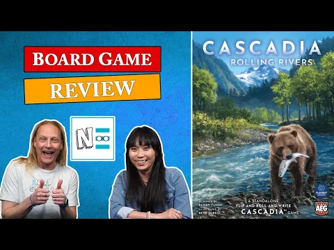 CASCADIA: ROLLING RIVERS - Board Game Review