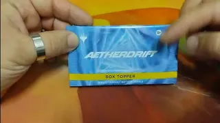 MTG - Aetherdrift - Box Topper - Unboxing