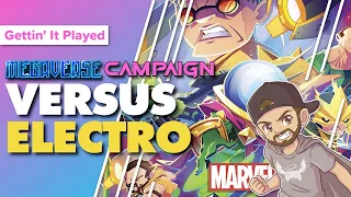 Marvel United Megaverse Campaign vs. Electro | Game #31 Spider-Verse